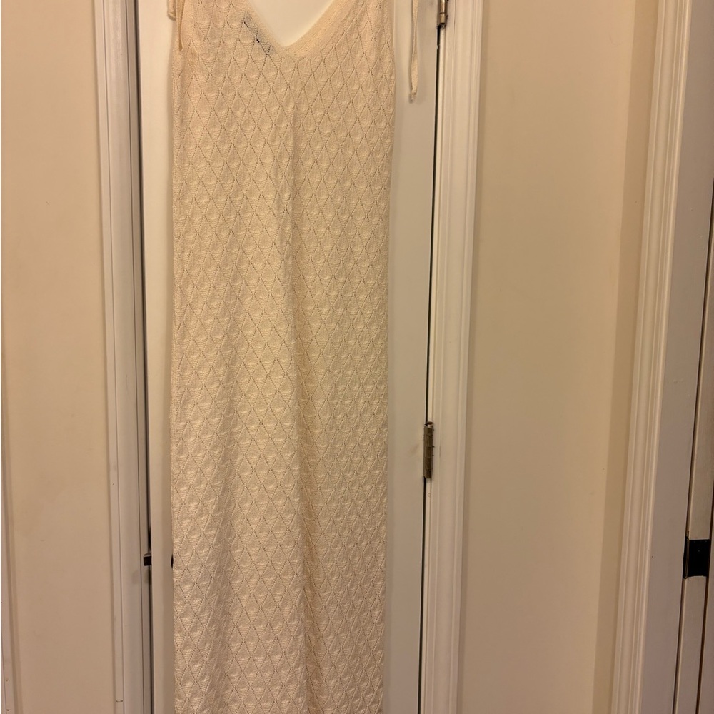 Zara Cream Crochet Dress